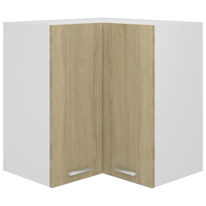 Eckhängeschrank Sonoma-Eiche 57X57X60 Cm Holzwerkstoff Sonoma Eiche