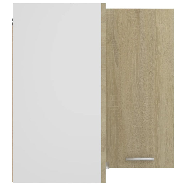 Eckhängeschrank Sonoma-Eiche 57X57X60 Cm Holzwerkstoff Sonoma Eiche