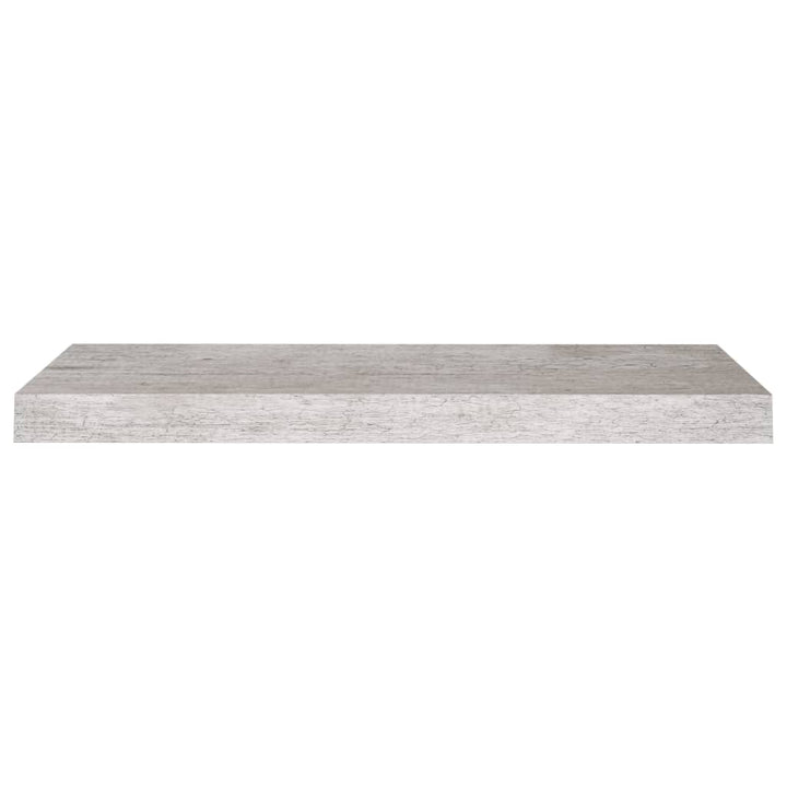 Schweberegale 4 Stk. 60X23,5X3,8 Cm Mdf Betongrau