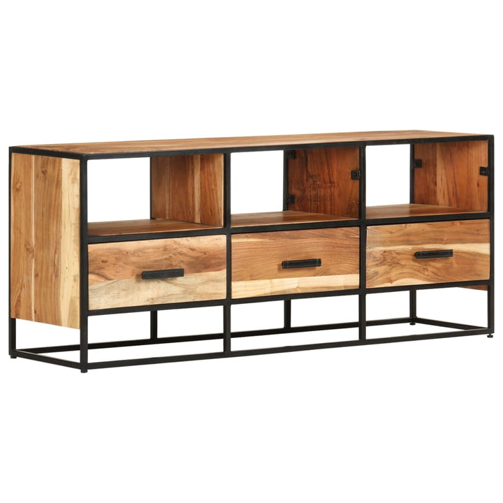 Tv-Schrank 110X30X45 Cm Massivholz Akazie