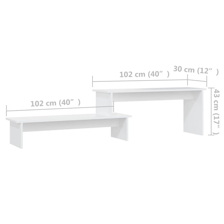 Tv-Schrank 180X30X43 Cm Holzwerkstoff