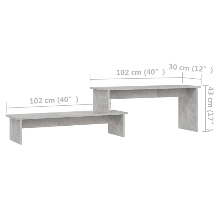 Tv-Schrank 180X30X43 Cm Holzwerkstoff