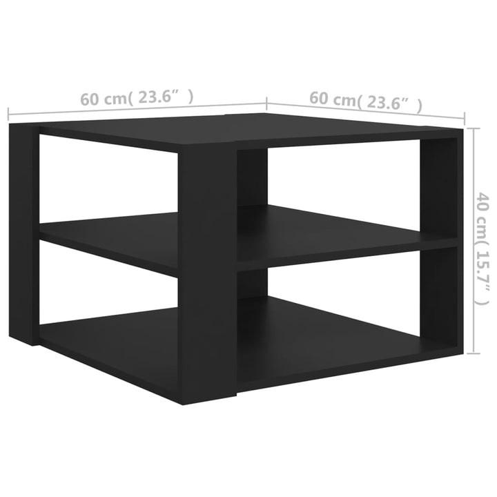 Couchtisch 60X60X40 Cm Holzwerkstoff