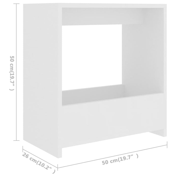 Beistelltisch 50X26X50 Cm Holzwerkstoff