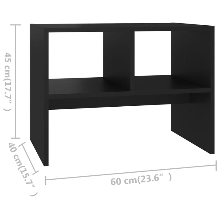 Beistelltisch 60X40X45 Cm Holzwerkstoff