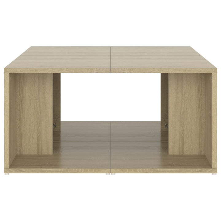 Couchtische 4 Stk. Sonoma-Eiche 33X33X33 Cm Holzwerkstoff