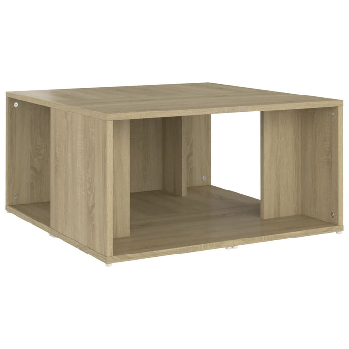 Couchtische 4 Stk. Sonoma-Eiche 33X33X33 Cm Holzwerkstoff