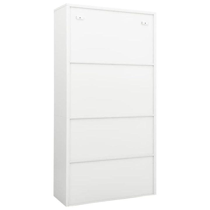 Büroschrank 90X40X180 Cm Stahl