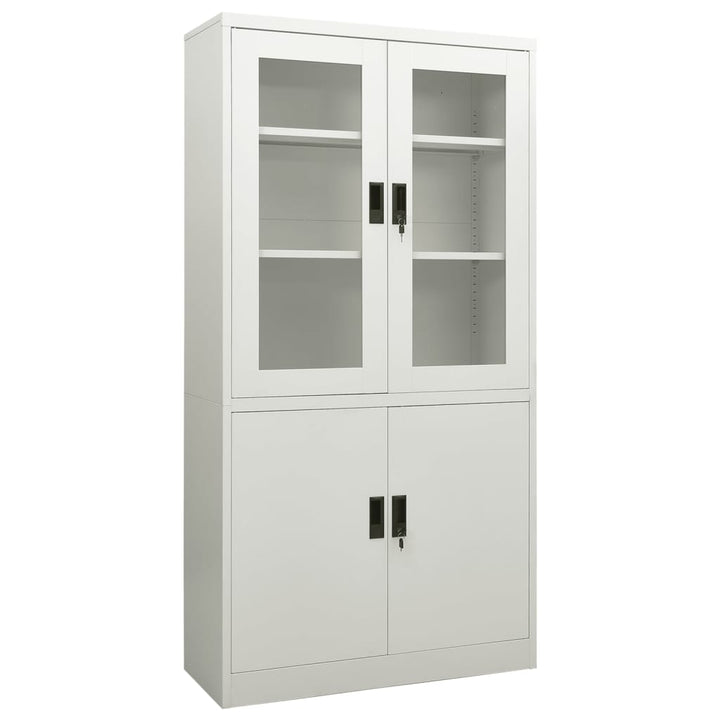 Büroschrank 90X40X180 Cm Stahl