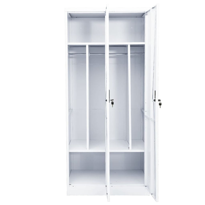 Kleiderschrank 80X50X180 Cm Stahl