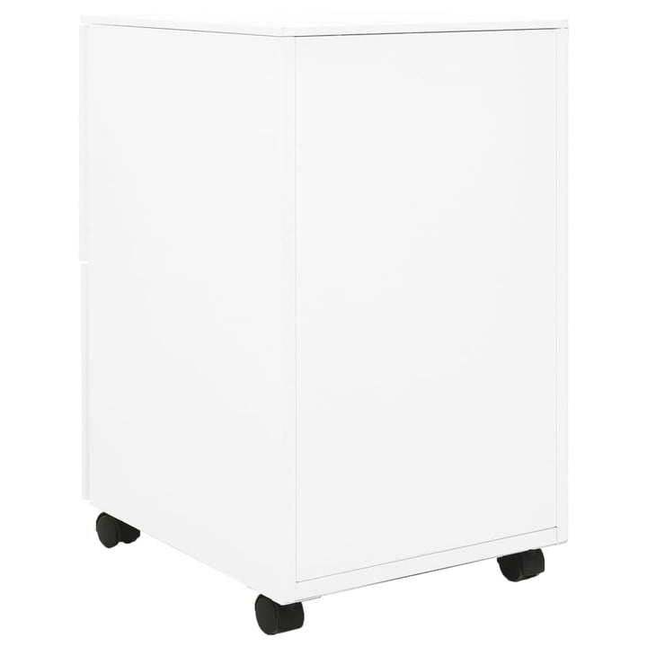 Aktenschrank Mit Rollen 39X45X67 Cm Stahl