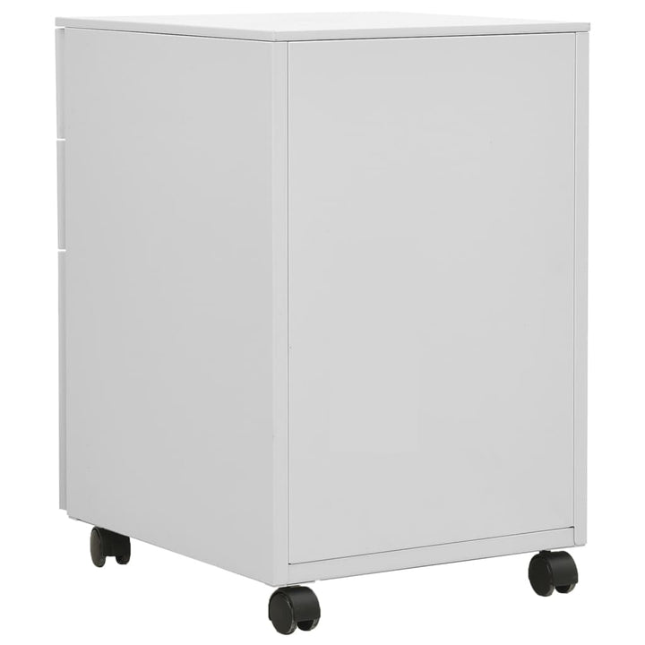 Aktenschrank Mit Rollen 39X45X60 Cm Stahl