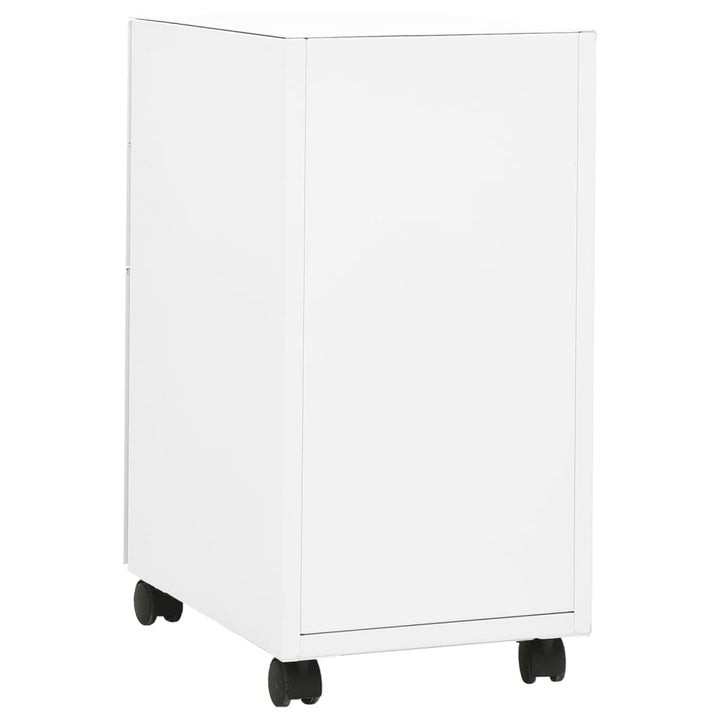 Aktenschrank Mit Rollen 30X45X59 Cm Stahl