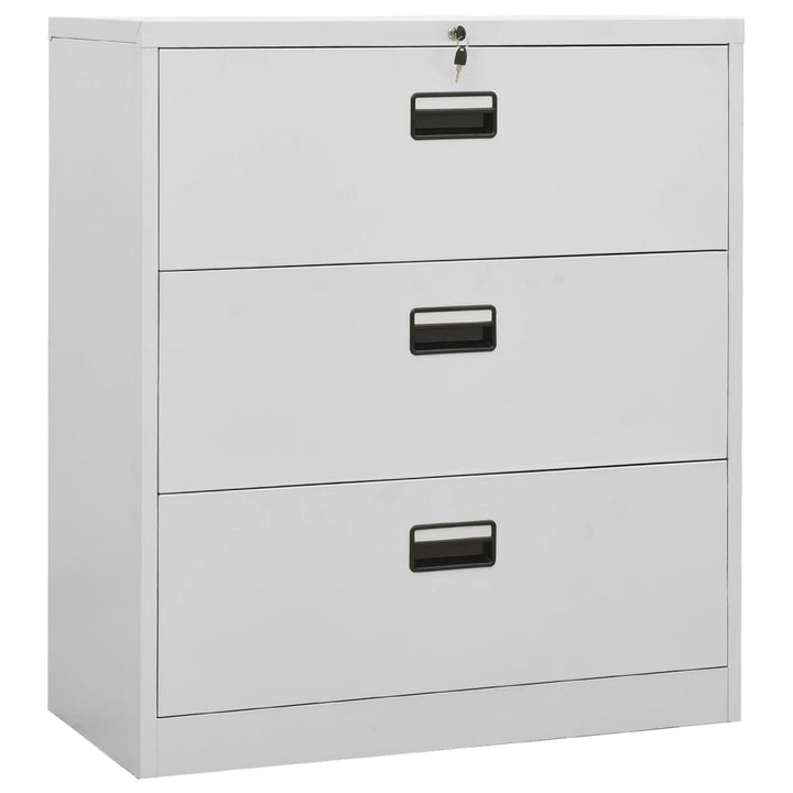 Aktenschrank 90X46X72,5 Cm Stahl