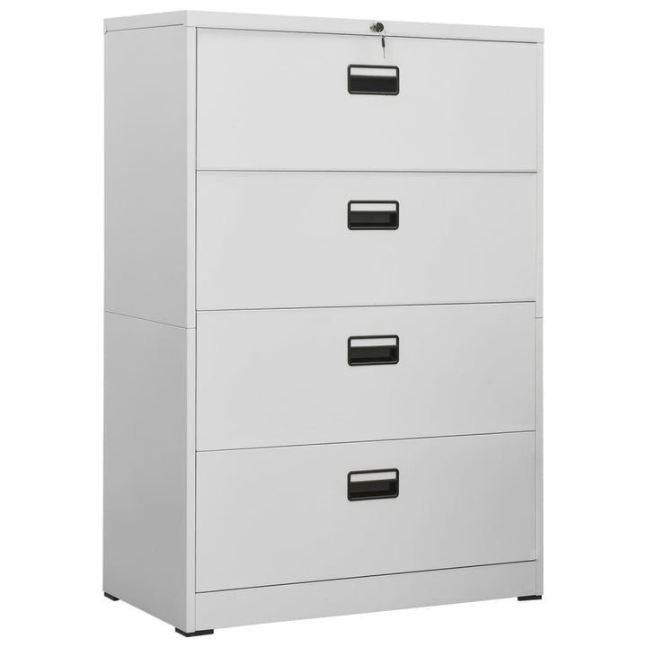 Aktenschrank 90X46X72,5 Cm Stahl