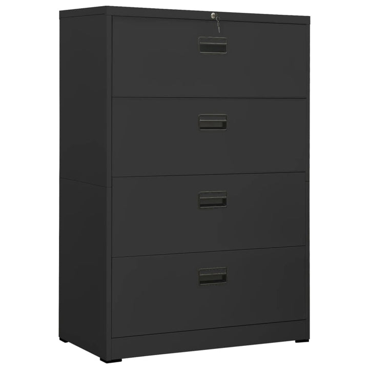 Aktenschrank 90X46X72,5 Cm Stahl