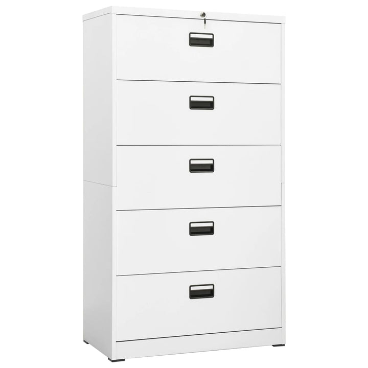 Aktenschrank 90X46X72,5 Cm Stahl