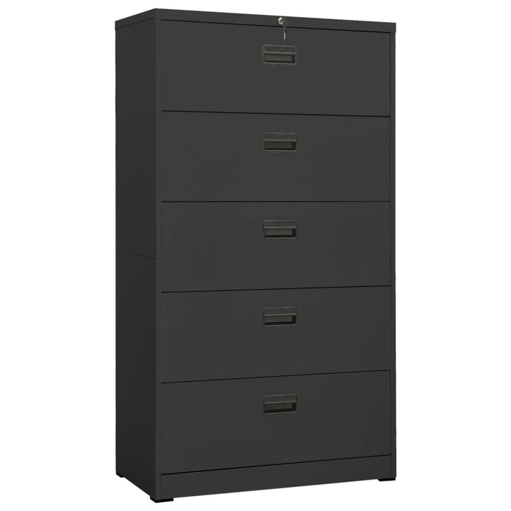 Aktenschrank 90X46X72,5 Cm Stahl