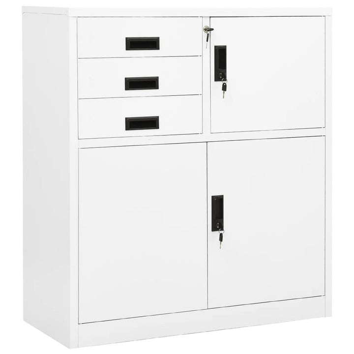 Büroschrank 90X40X125 Cm Stahl