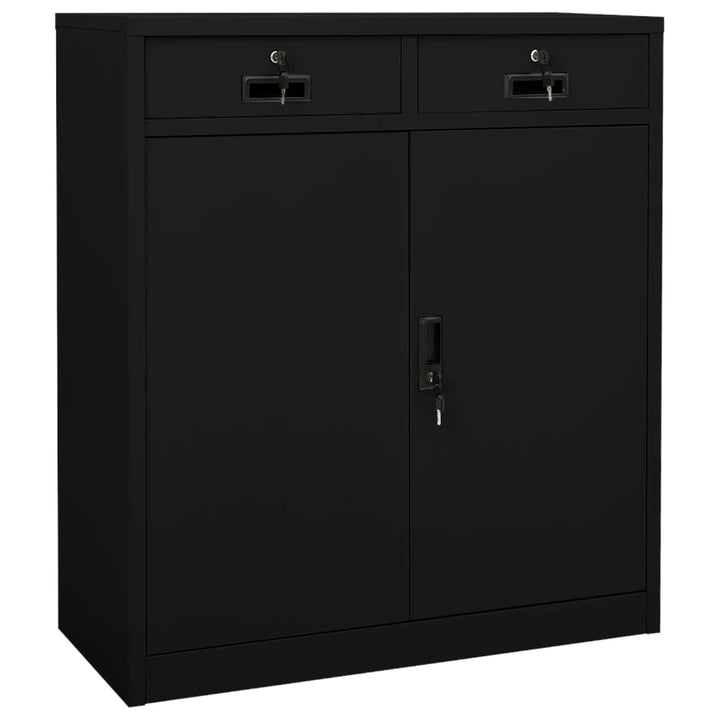 Büroschrank 90X40X125 Cm Stahl