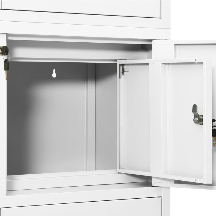 Büroschrank 90X40X180 Cm Stahl