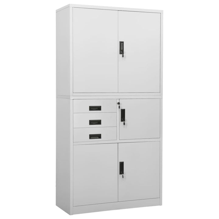 Büroschrank 90X40X180 Cm Stahl