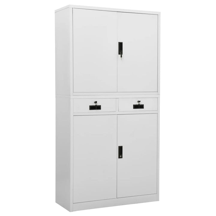 Büroschrank 90X40X180 Cm Stahl