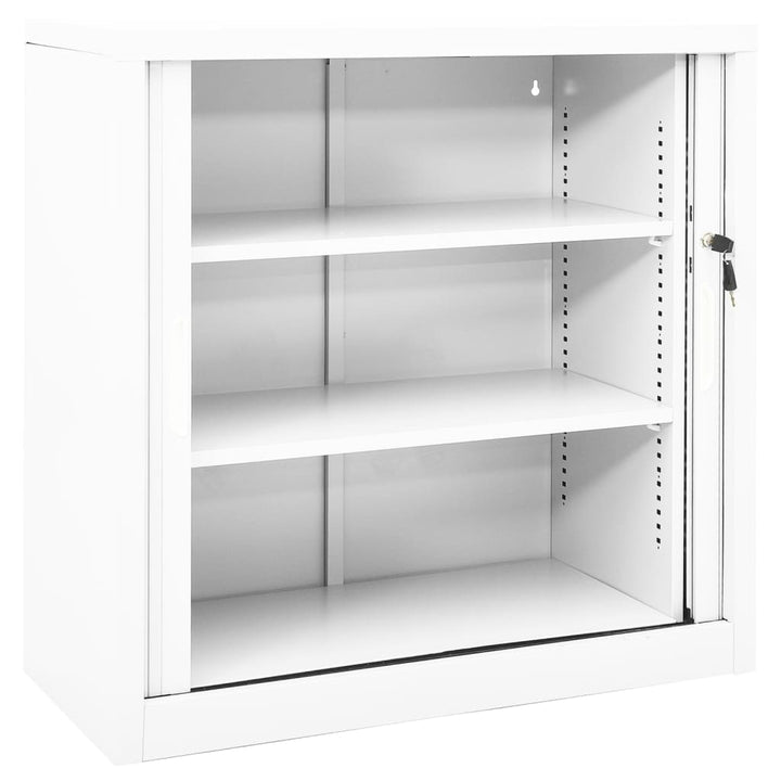 Schrank Mit Schiebetür 90X40X90 Cm Stahl