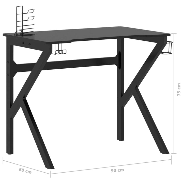 Gaming-Schreibtisch Mit K-Gestell