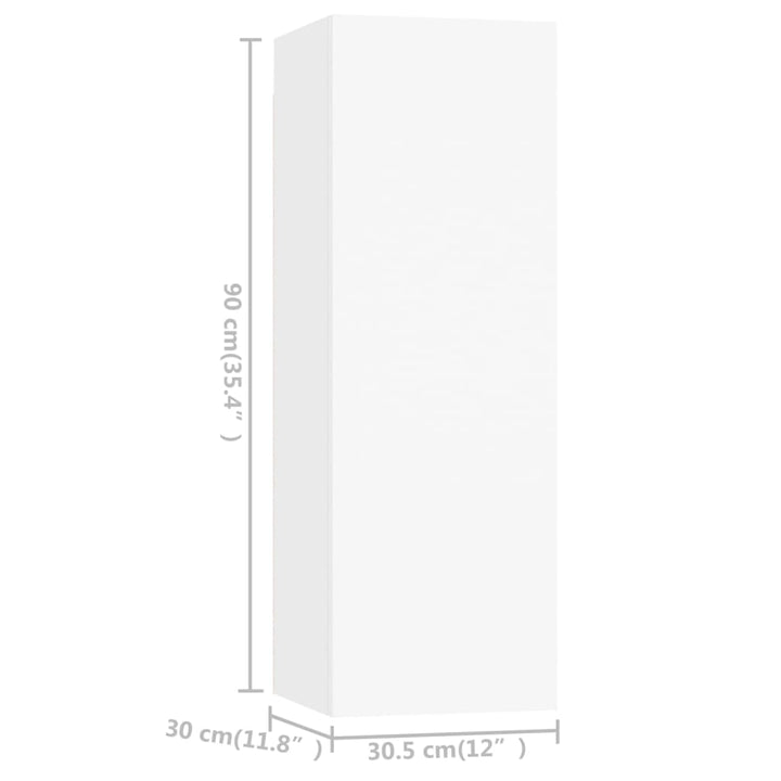 5-Tlg. Tv-Schrank-Set Holzwerkstoff