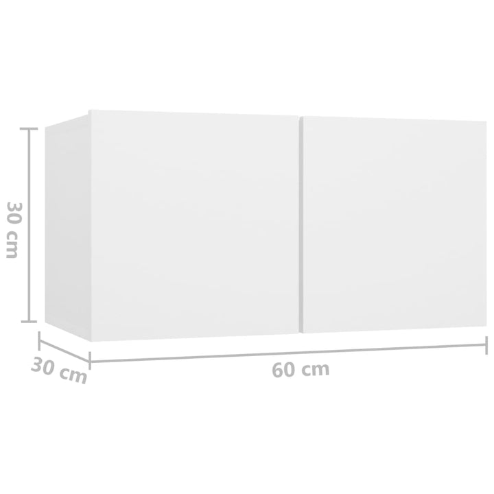 7-Tlg. Tv-Schrank-Set Holzwerkstoff