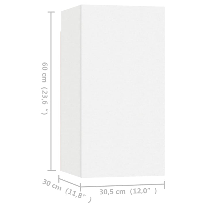 Tv-Schränke 4 Stk. 30,5X30X Holzwerkstoff