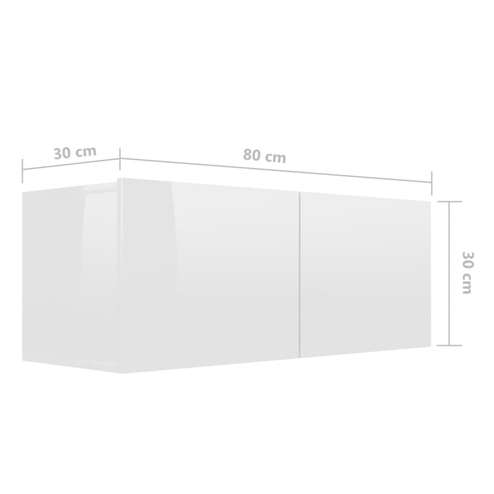 5-Tlg. Tv-Schrank-Set Holzwerkstoff