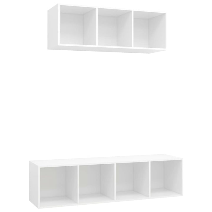 2-Tlg. Tv-Schrank-Set Holzwerkstoff