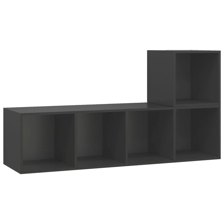 2-Tlg. Tv-Schrank-Set Holzwerkstoff