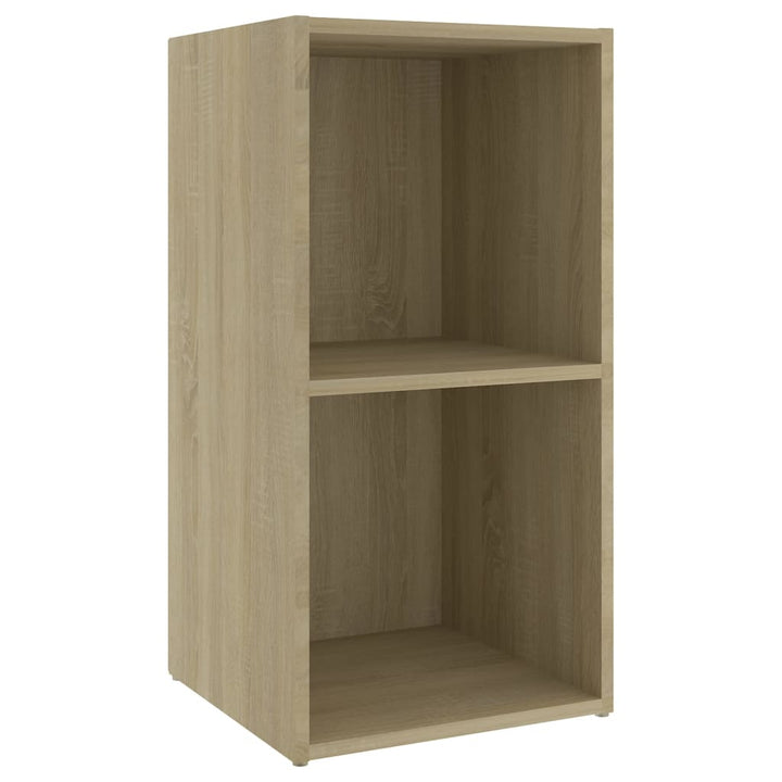 Tv-Schränke 2 Stk. Sonoma-Eiche 72X35X36,5 Cm Holzwerkstoff Sonoma Eiche