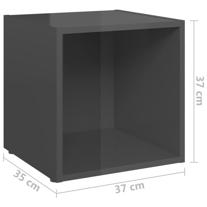 6-Tlg. Tv-Schrank-Set Holzwerkstoff