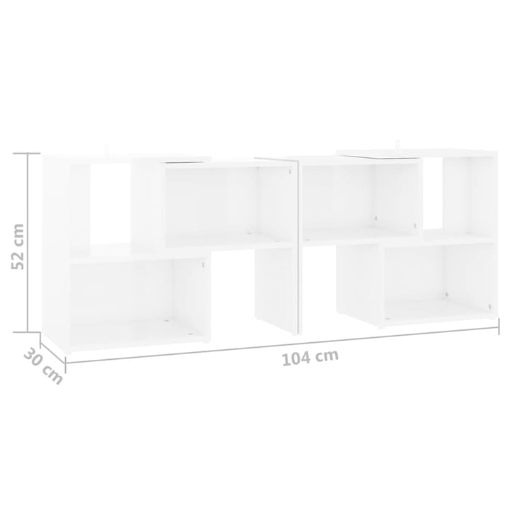 Tv-Schrank 104X30X52 Cm Holzwerkstoff