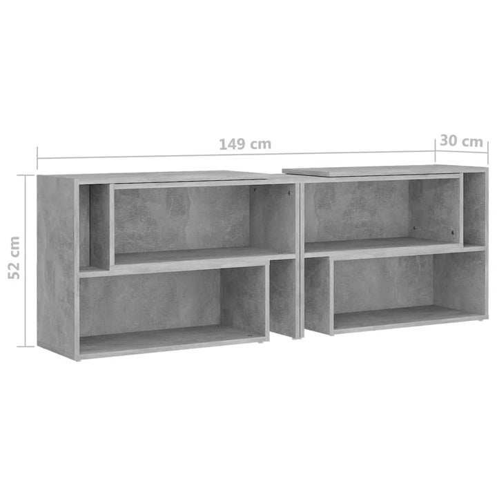 Tv-Schrank 149X30X52 Cm Holzwerkstoff