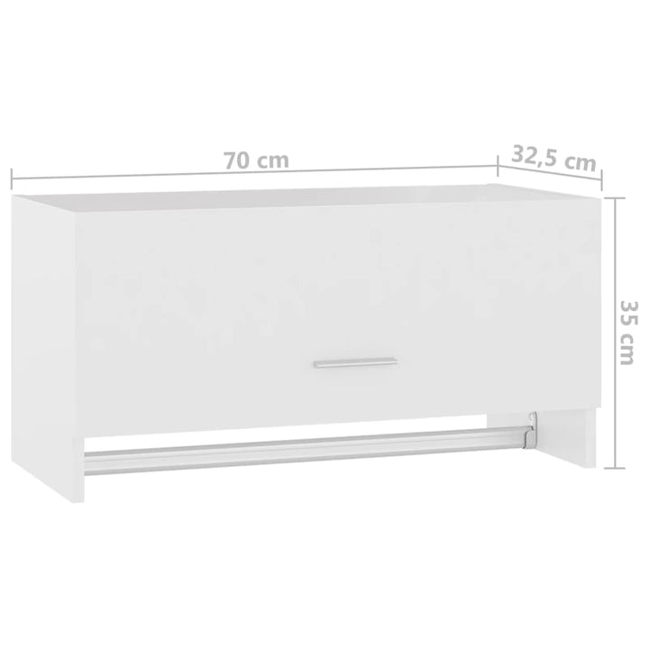 Kleiderschrank 70X32,5X35 Cm Holzwerkstoff