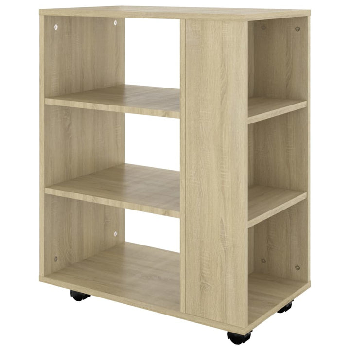 Rollschrank Sonoma-Eiche 60X35X75 Cm Holzwerkstoff