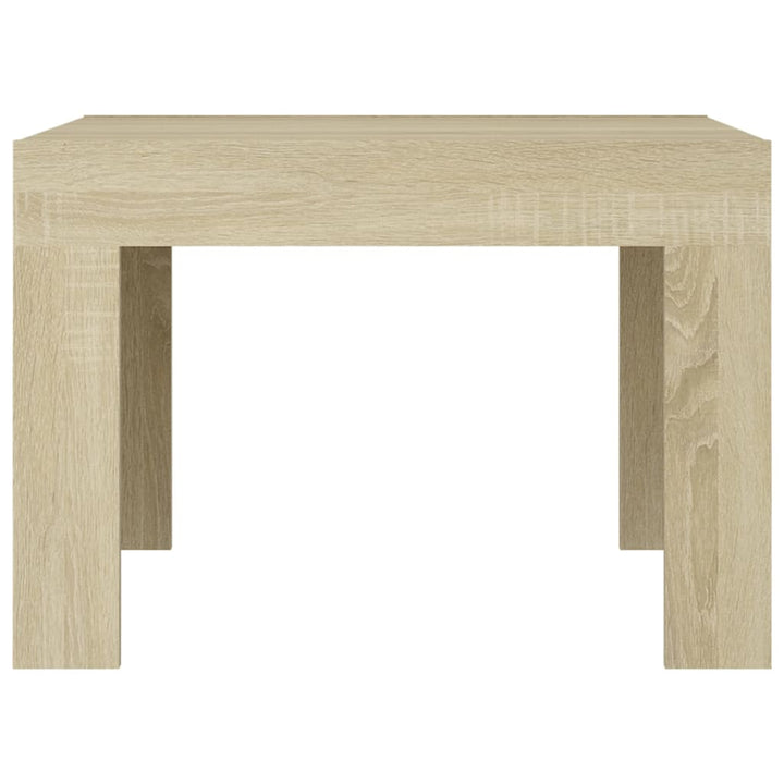 Couchtisch Sonoma-Eiche 50X50X35 Cm Holzwerkstoff