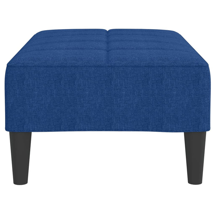 Fußhocker Blau 78X56X32 Cm Stoff