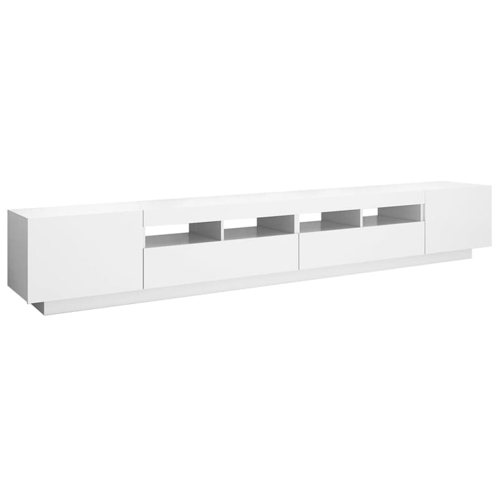 Tv-Schrank Mit Led-Leuchten 260X35X40Cm