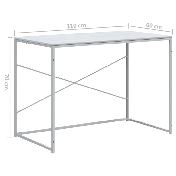 Computertisch 110X60X70 Cm Holzwerkstoff