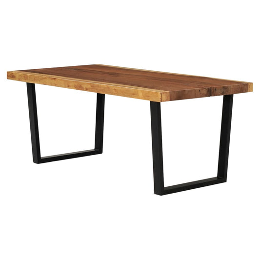 Couchtisch Massivholz Suar 102X54X41 Cm