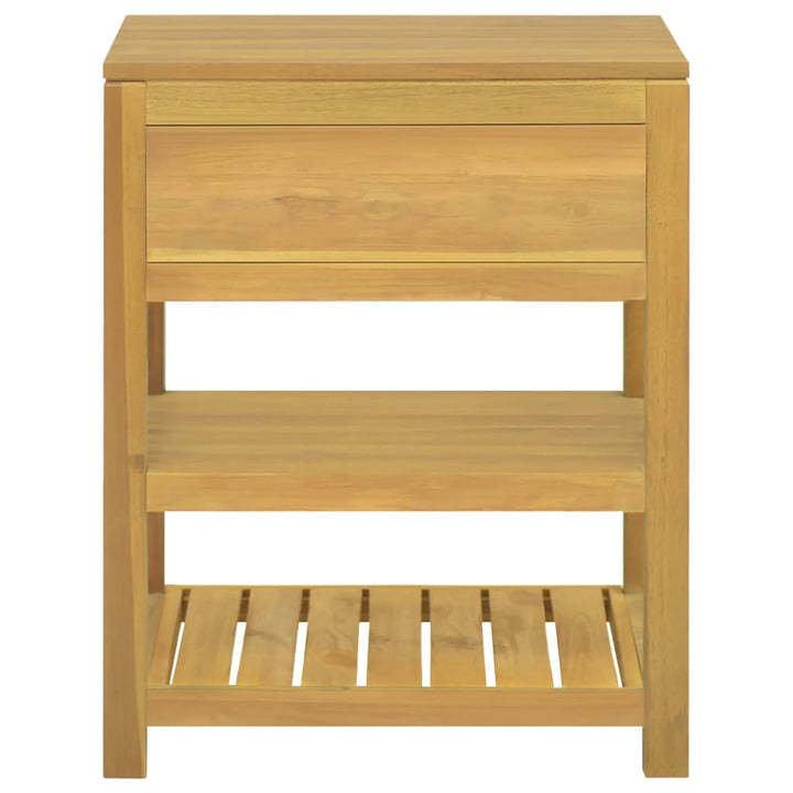 Badschrank Massivholz Teak