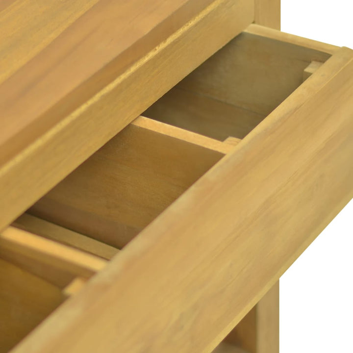 Badschrank Massivholz Teak