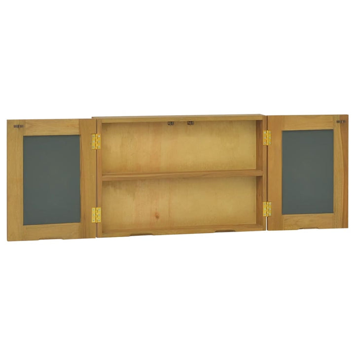 Spiegelschrank 60X10X40 Cm Massivholz Teak