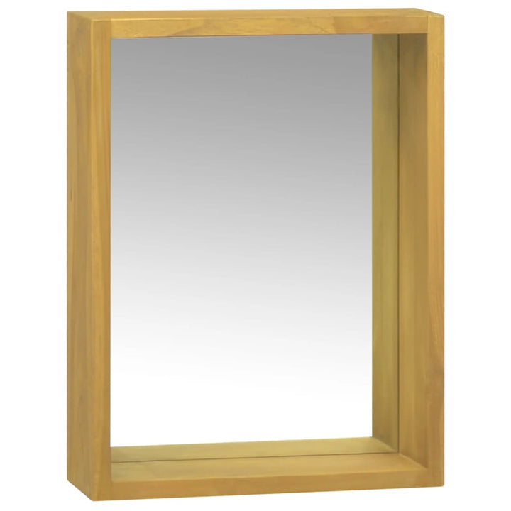 Spiegelschrank 30X10X40 Cm Massivholz Teak